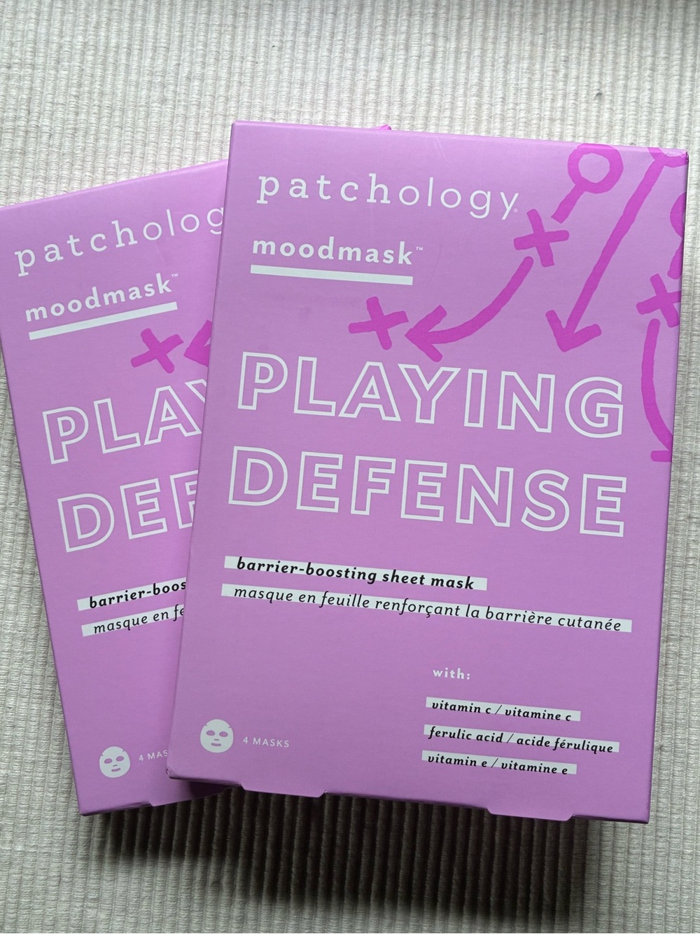 PATCHOLOGY Playing Defense Barrier-Boosting Face Mask X2 (8masks total)